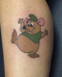 mouse cartoon tattoo mouse cartoon tattoo