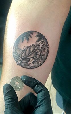 pineapple tattoo pineapple tattoo
