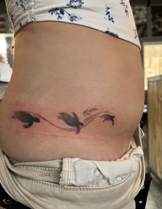 3 sea turtles tattoo