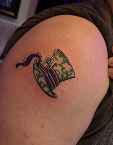 Hat tattoo