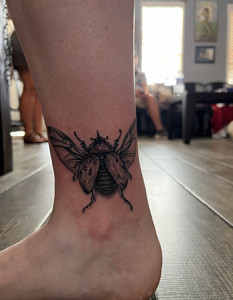 bug tattoo
