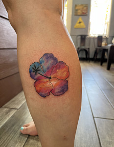 flowers tattoo