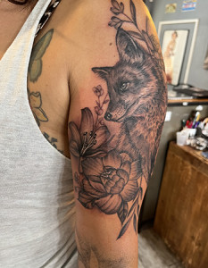 fox tattoo