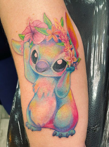 Anime tattoo art