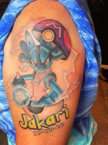 Anime tattoo