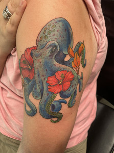 Octopus tattoo