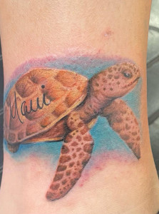 Sea Turtle Tattoo