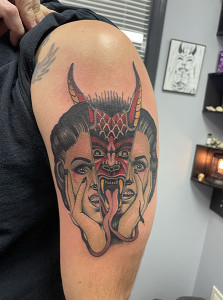 devil tattoo