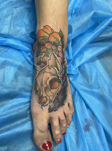 foot tattoo