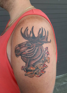 Moose Tattoo