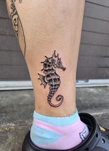 Sea Horse tattoo