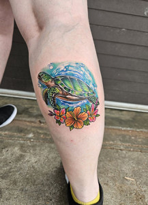 Sea Turtle Tattoo