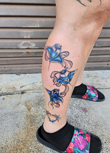 Sting Ray tattoo