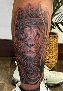 lion tattoo