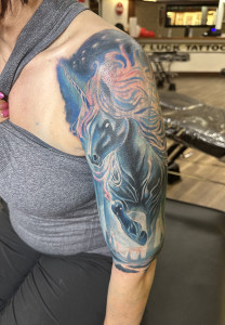 unicorn tattoo