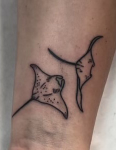 sting ray tattoo