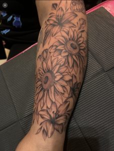 Hawaii Flower Tattoo