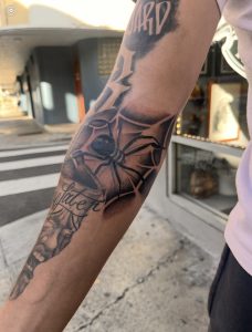 spider tattoo